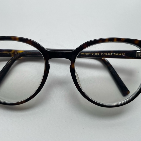 Wright Warby Parker frames in Cognac Tortoise - Picture 6 of 8